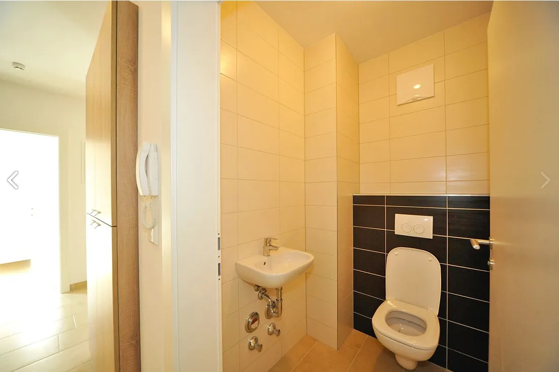 Toilet in shared flat